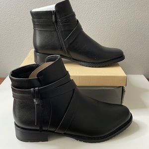 NIB Patrizia by Spring Step black ankle boots Sz 41 (9.5-10)